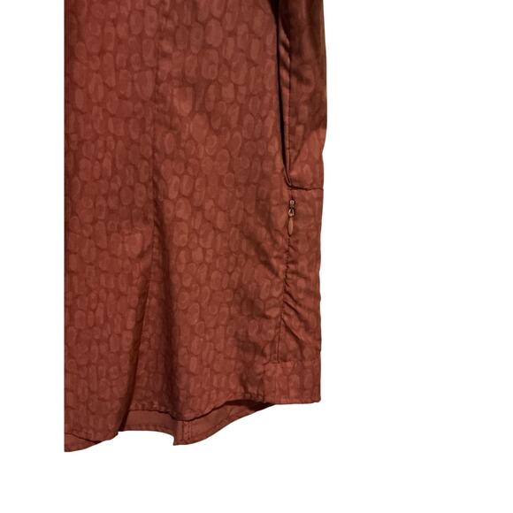 Woolrich Women’s Short Sleeve Button-Up Shirt – Size Large – Lighter Raisin - Picture 6 of 7